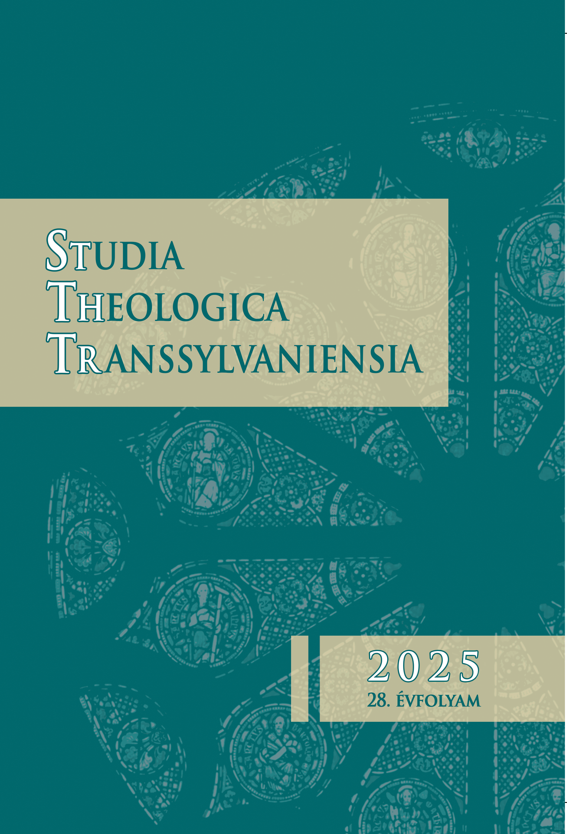 					View Vol. 28 No. 1 (2025): Studia Theologica Transsylvaniensia
				