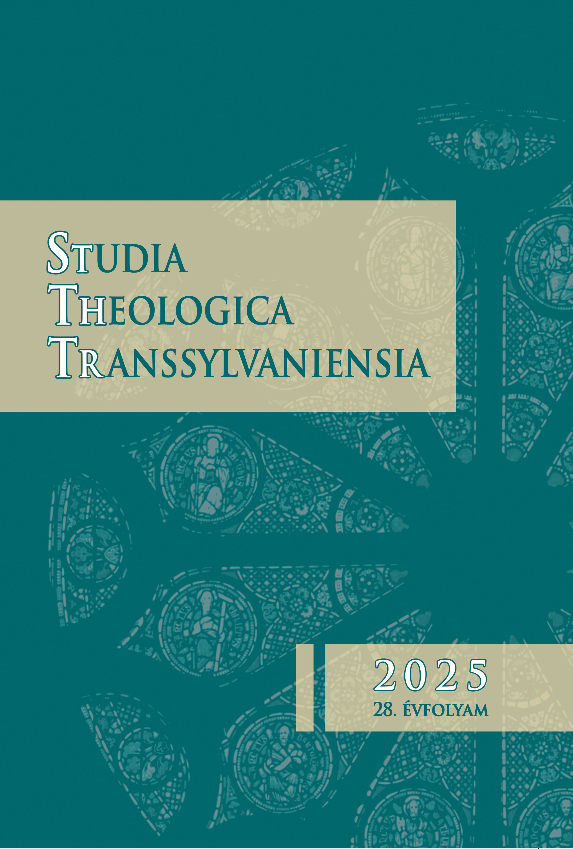 					View Vol. 28 No. 1 (2025): Studia Theologica Transsylvaniensia
				